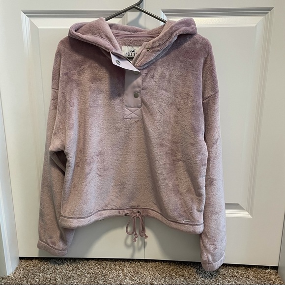 Hollister Cropped Hoodie - Picture 1 of 2